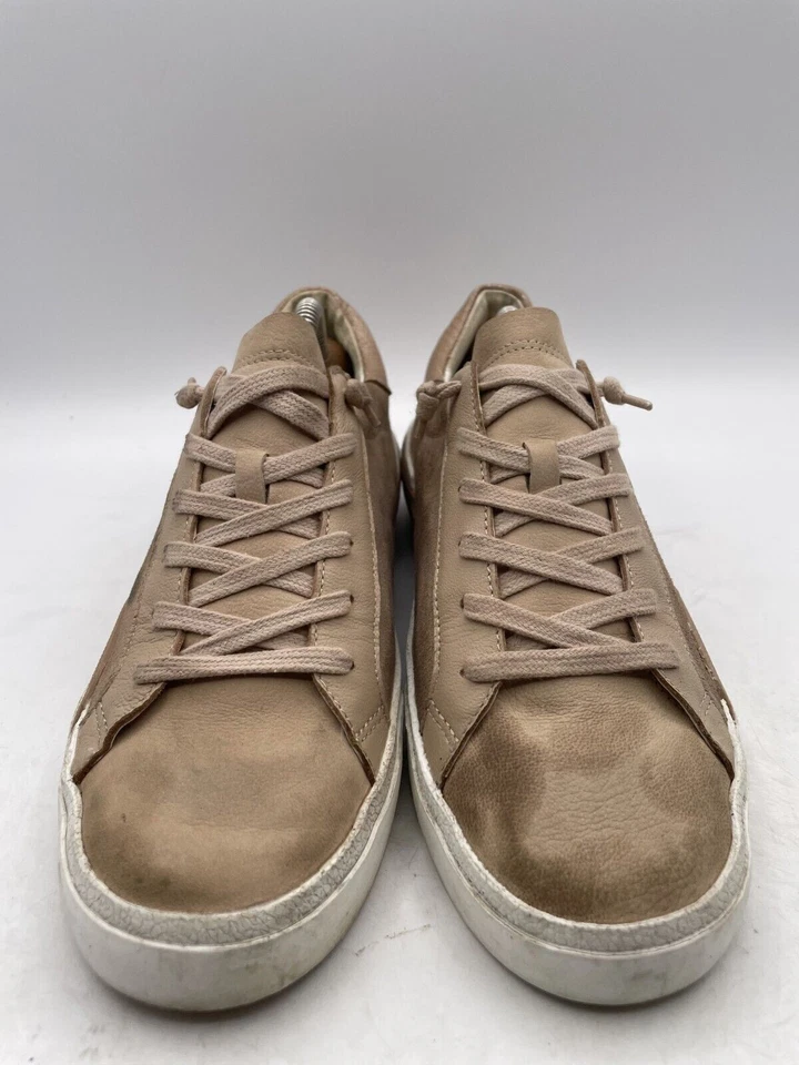 Dolce Vita Zina Running Sneaker Women's Sz 8 Dune Suede Leather Lace Up - Image 2 of 4