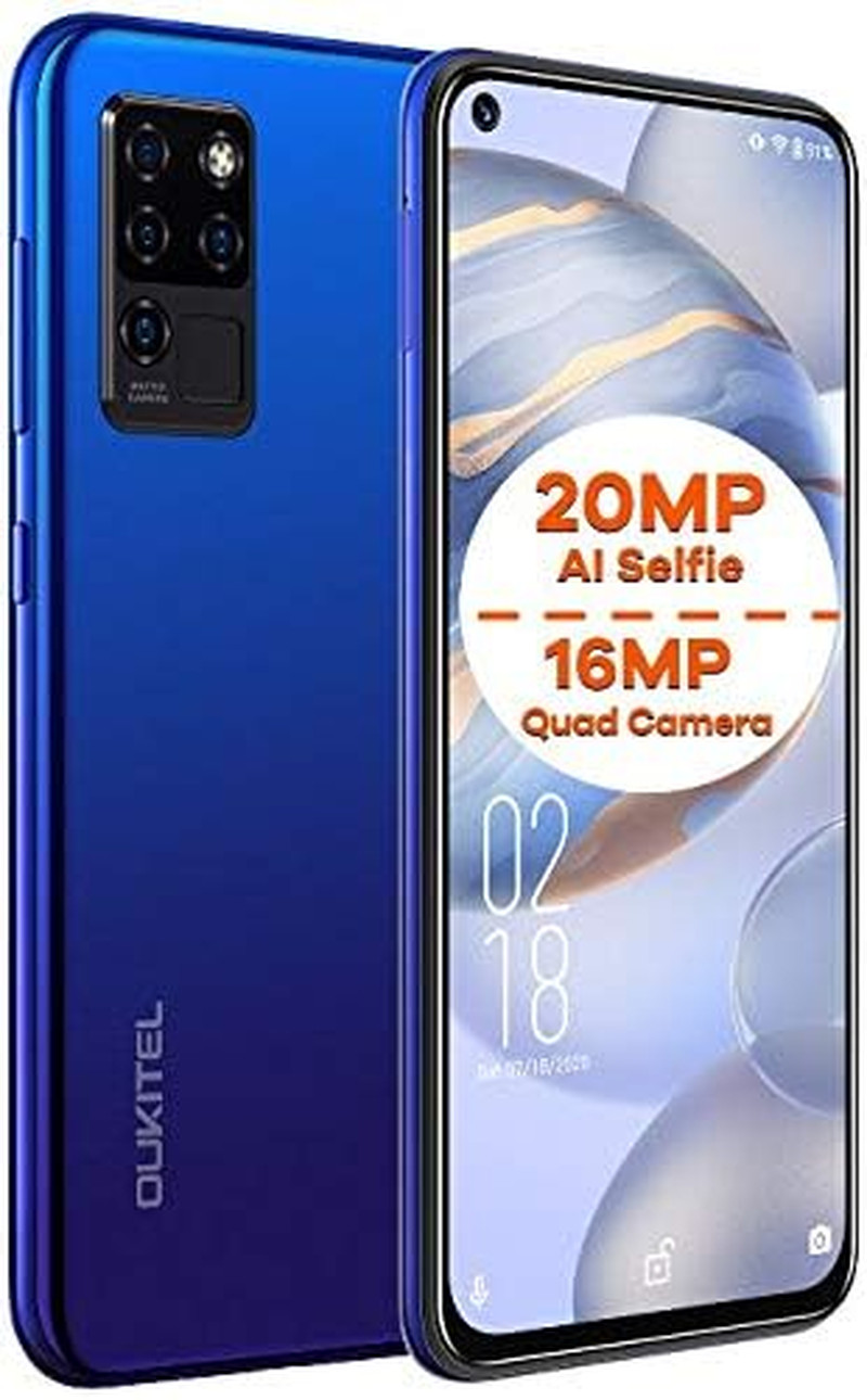 Cellulari Offerte C21, Android 10 Smartphone Dual SIM, Selfie AI 20 MP + Fotoca