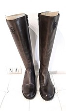 Stivali Chanel modello cavallerizza, in pelle. Taglia 36 it.