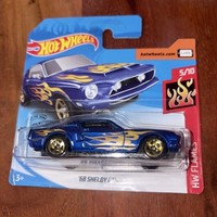 Hotwheels 🔥 68‘ Shelby GT500 Blau Hw Flames 2020 🤩 Selten!!!