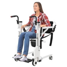 Lifts for Home Use,Electric Patient Lift Transfer Chair,Bathroom Wheelchair NEW