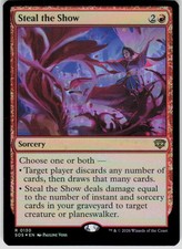 Steal the Show Foil 130 Secrets of Strixhaven Magic the Gathering