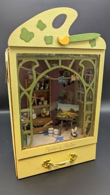 Miniaturhaus Malerwerkstatt Künstleratelier 