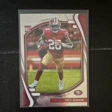 Panini 2021 Absolute Trey Sermon #126 Rookie San Francisco 49ers Football