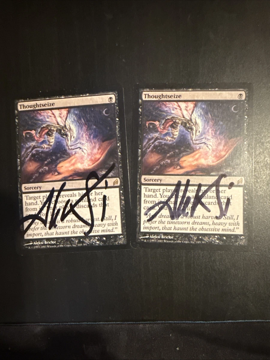 25+ Thoughtseize Magic: The Gathering Individual Trading Card
