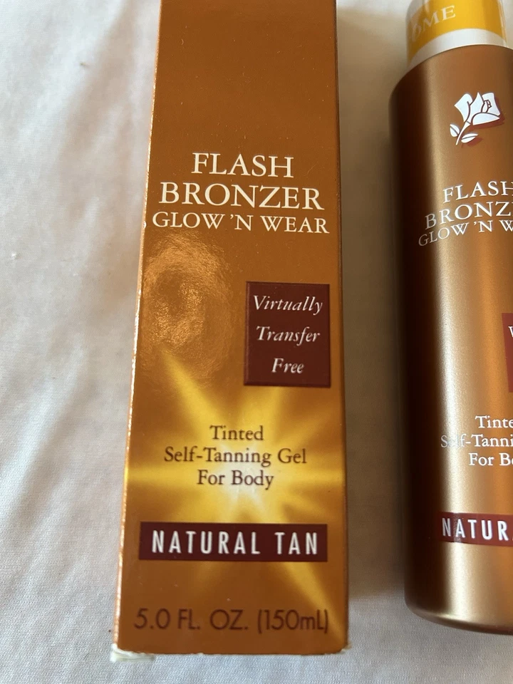 Gel autobronceador tintado Lancôme Flash nuevo en caja 5 oz. Botella Foto 2 de 4