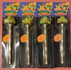 Vintage Teenage Mutant Ninja Turtle’s Pencil Topper Complete Set Of 4