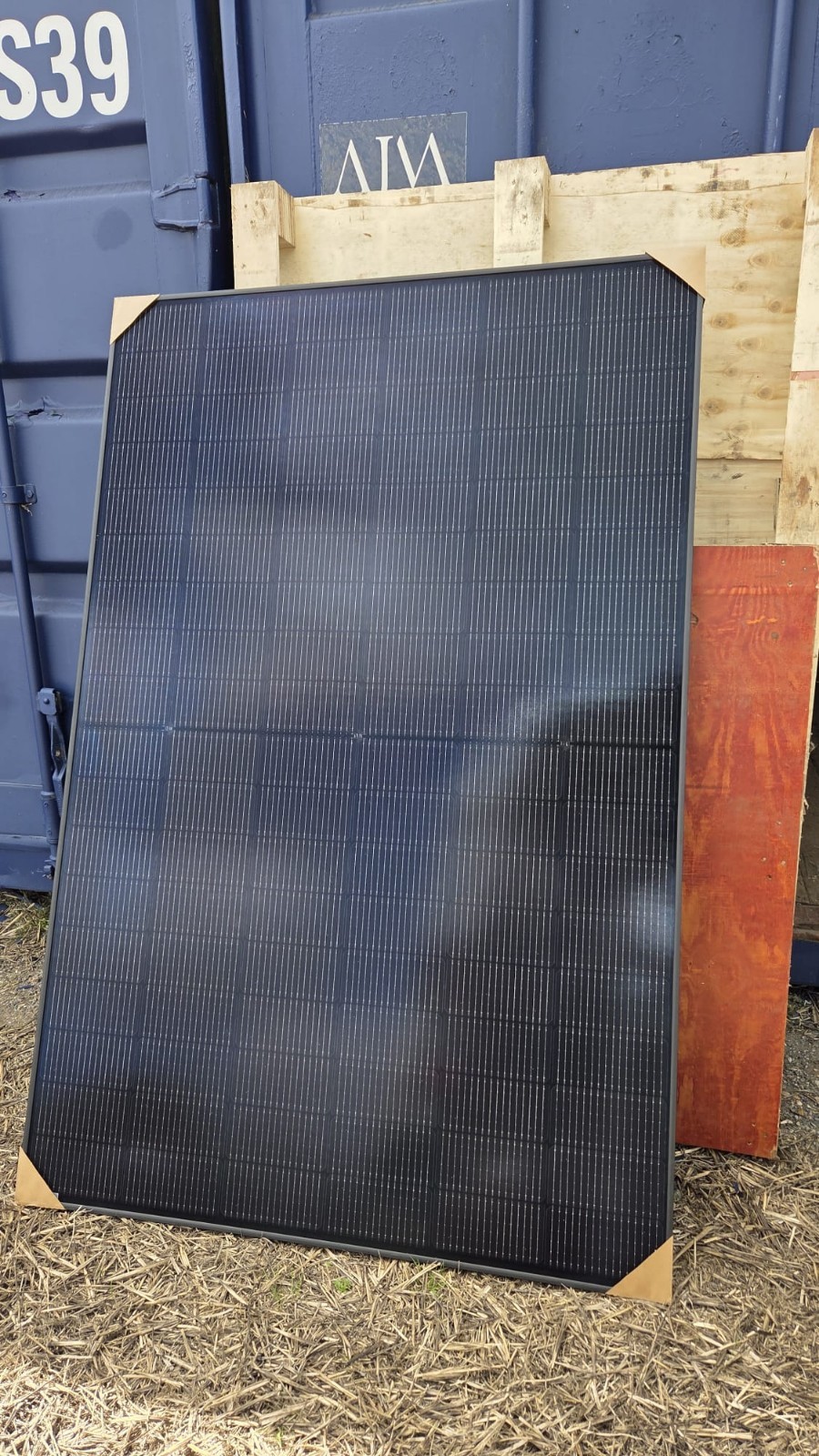 Solar Panel Ebay Ameri Solar 430W Full Black Solar Panel Mono PERC, N-Type Topcon,Black ...