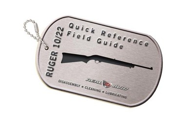 Real Avid Ruger 10/22 Field Guide Handbuch Anleitung Waffenreinigung