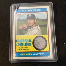 2023 Topps Heritage  Clubhouse Collection Relics #CCR-GT Gleyber Torres Patch