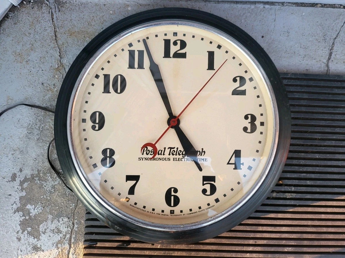 Hammond Collectible Wall Clocks 1920-1949 Time Period Manufactured