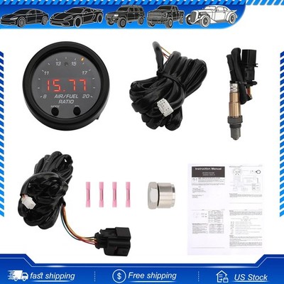 Wideband UEGO Air Fuel Ratio Gauge Kit 2-1/16'' X-series 30-0300 AFR O2 Sensor US