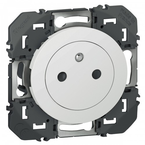 Prises de courant 2P+T Legrand Dooxie 16A encastrable blanc x50
