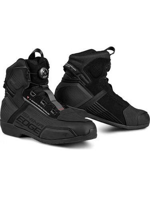 SHIMA EDGE Vented, Motorbike Shoes for Men Breathable ATOP black - size 45