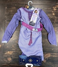 Disney WISH Kids Asha's Adventure Dress Robe Costume Size 4-6X NEW Halloween