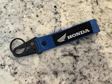New Blue Honda HRC Racing Double Sided Car CBR Motorcycle Keychain - US Seller