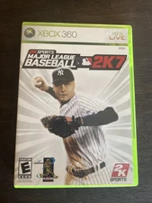 Major League Baseball Xbox 360 2 K Sports 2K7 Rated E With Manual