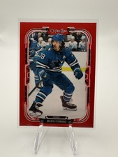 2025-26 O-Pee-Chee Red Border Mario Ferraro #144 Sharks