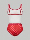 M World of Strawberry Shortcake Custard Cami top brief Panty Kawaii Lingerie Set — photo 3