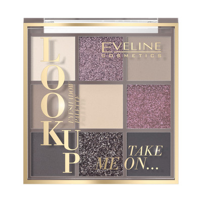 Eveline Look Up Take Me On Palette mit 9 Lidschatten 10,8 g