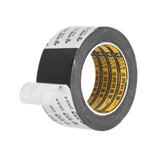 Camera Light Seal Foam Light Leak Proof Sponge 0.04" x 1.97" x 16.4ft Black