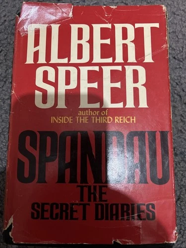 Spandau The Secret Diaries By Albert Speer: HB W/DJBook Club 1st English Edition - product listing photo