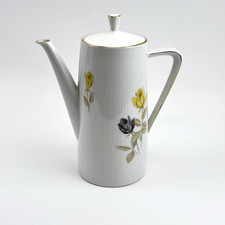 Seltmann Weiden Monika Kaffee/Teekanne | Goldrand Rosen Dekor | Vintage 23cm