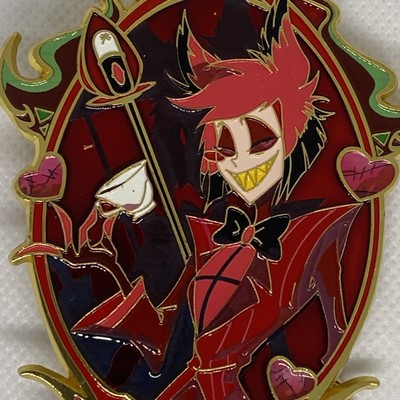 Fanmade Hazbin Hotel Alastor Enamel Pin | eBay