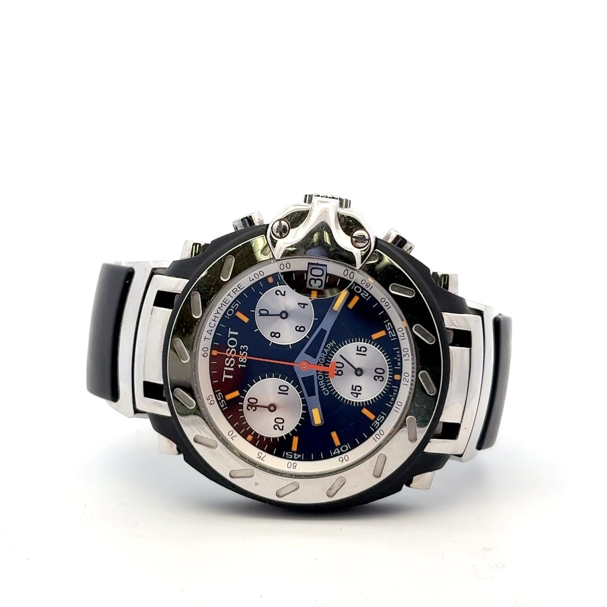 TISSOT 1853 T-Race Chronograph T472 Quartz Men's Watch | eBay