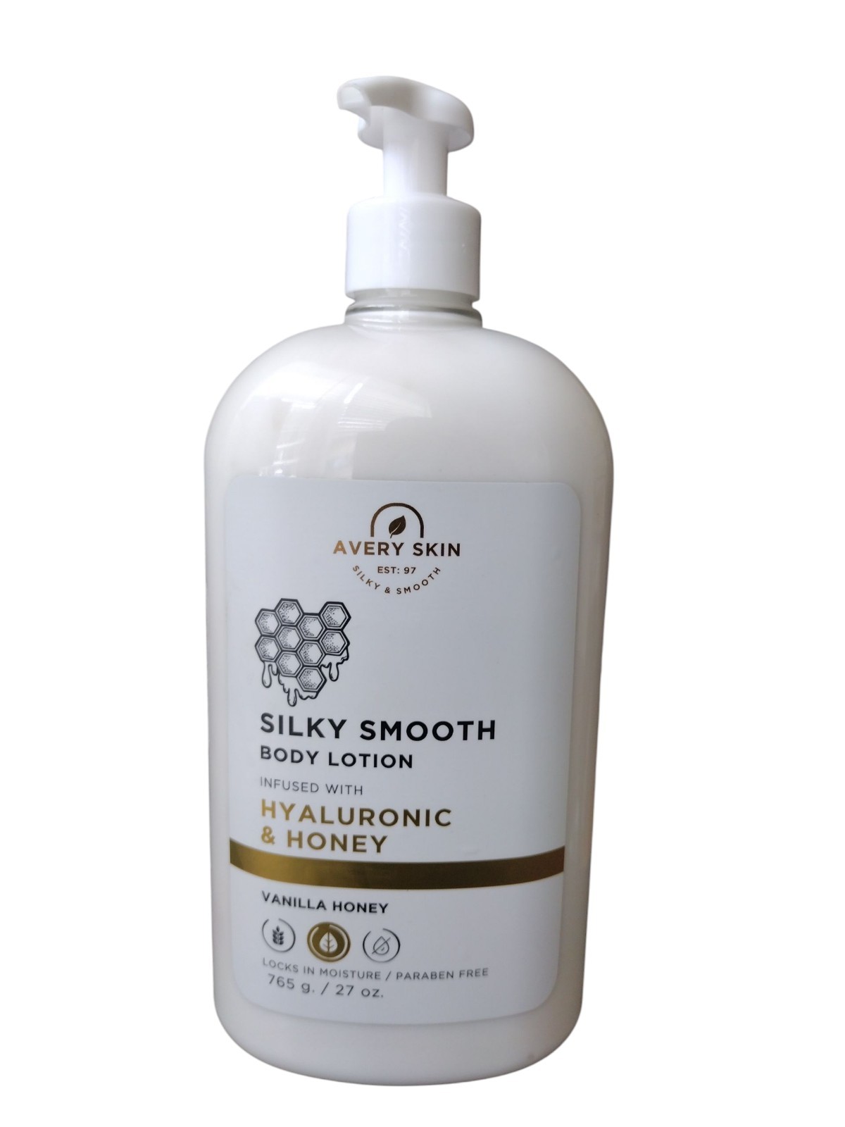 Silky Smooth Body Lotion Infused With Hyaluronic & Honey Van