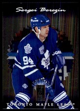 1996-97 Donruss Elite !! Sergei Berezin Rookie Toronto Maple Leafs #138