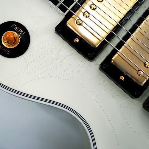 Gibson Custom Shop Murphy Lab 1957 Les Paul Custom Reissue 3-Pickup - Picture 9 of 10