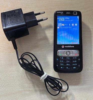 Nokia N73-1 RM-133 Schwarz , Top Zustand, Händler, Geprüft, Garantie, Accu Neu