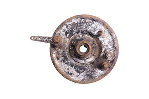 FRONT BRAKE BACKING PLATE DRUM SHOE HARLEY KNUCKLEHEAD FLATHEAD #1 *2798C