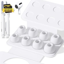 4 Pairs Replacement Ear Tips for Airpods Pro 2Nd/1St Generation with Portable St