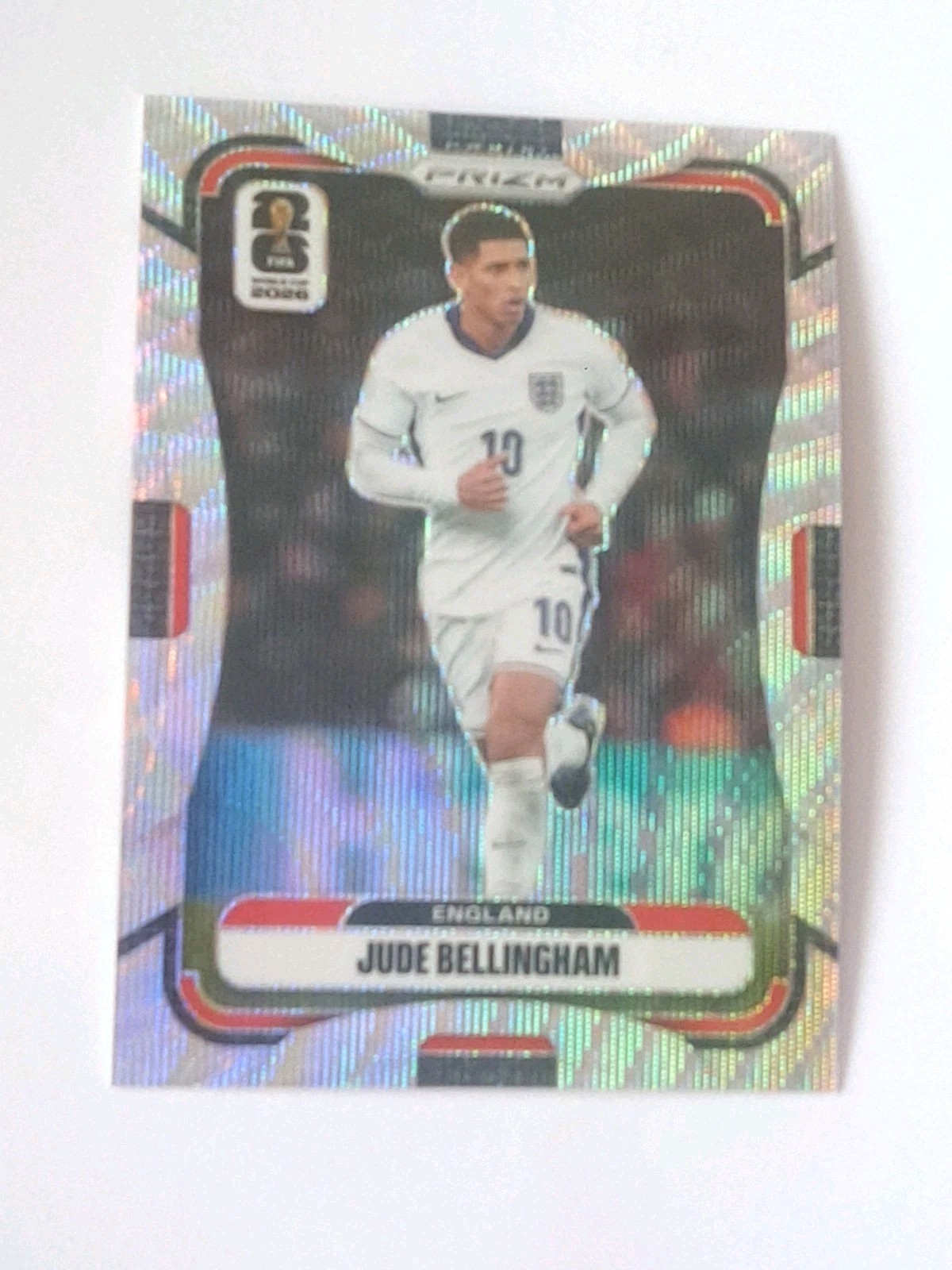 Jude Bellingham 2026 Panini Prizm FIFA World Cup Silver Wave Prizm England