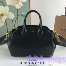 COACH Empire Carryall Bag 26 CU066 Black Outlet NEW From JAPAN #GBJ