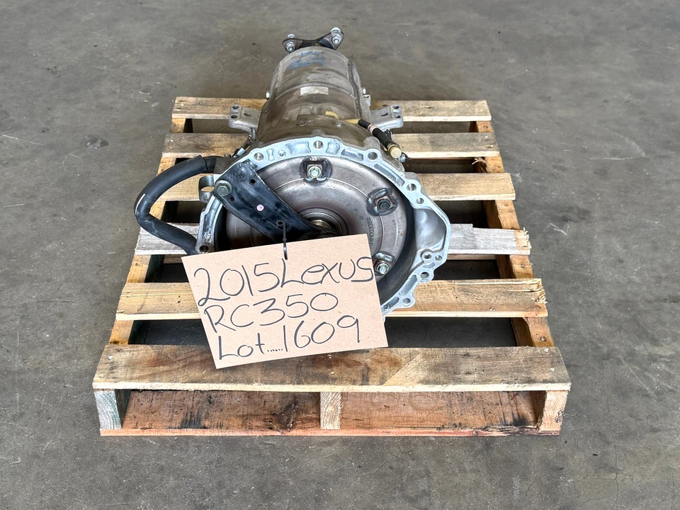 Caja de cambios de transmisión automática Lexus RC350 15 16 17 18 TRACCIÓN TRASERA 1609 OEM Foto 3 de 4