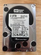 Western Digital Caviar Black 2TB Internal 7200RPM 3.5" HDD - WD2001FASS-00W2B0