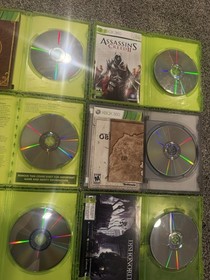 Xbox 360 S Black Console & Games Lot + Controllers - Resident Evil 5/Left 4 Dead