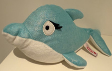 NICI Delfin Delphin ca. 30 cm Plüsch Del-Finchen  Stofftier blau türkis weiß