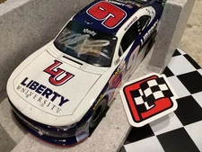 FREE SHIP - WILLIAM BYRON 2017 #9 Liberty U. INDY  WIN AUTOGRAPHED Camaro 1:24