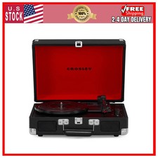Crosley Cruiser Premier Bluetooth Vinyl Record Player with Built-in Speakers