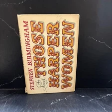 those harper women book, by stephen birmingham, 1964 Hardcover