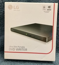 LG GP55EX70 Ultra Slim Portable DVD Writer with M-DISC Support - Black