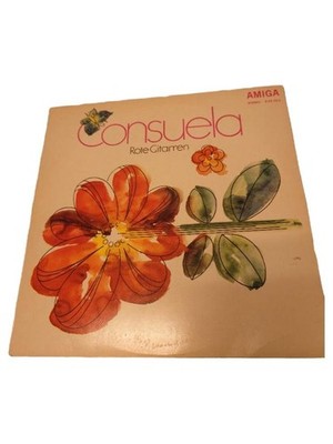 Consuela Rote Gitarren Vinyl Schallplatte AMIGA