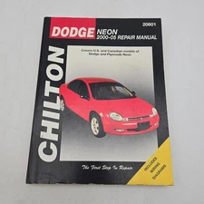 Chilton's Dodge Neon 2000-05 Repair Manual by Larry Warren (2007, Trade...