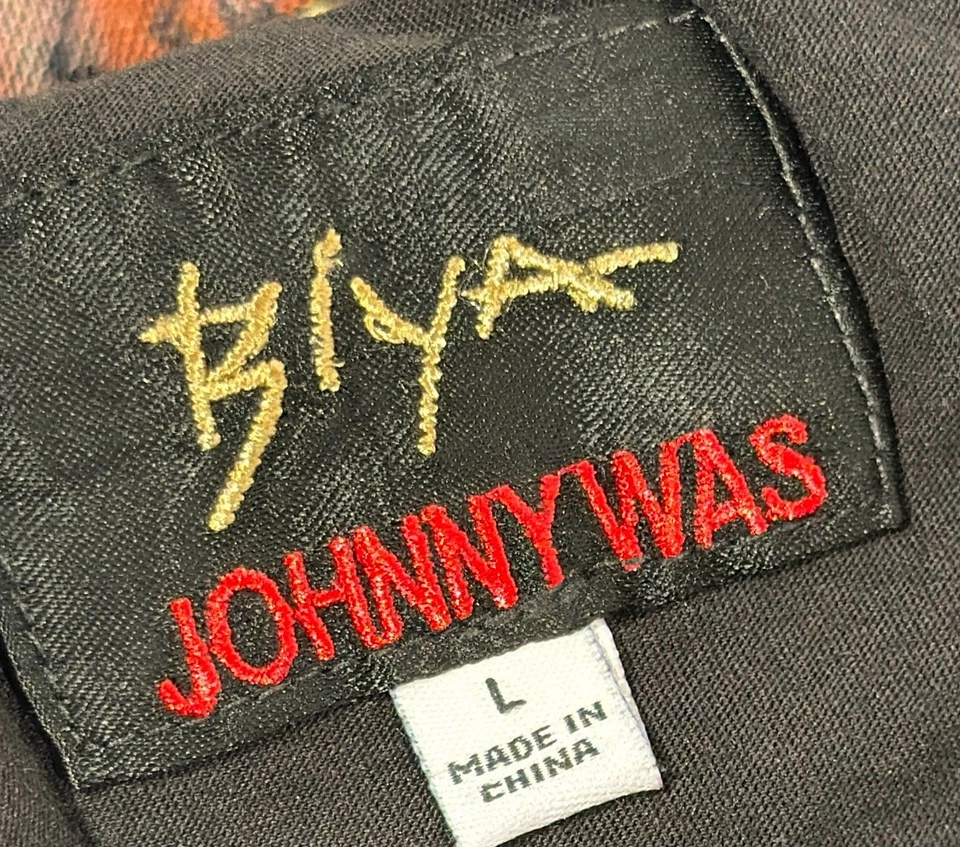 Falda vintage Johnny Was BOHO para mujer bordada francesa country forrada floral Foto 2 de 4