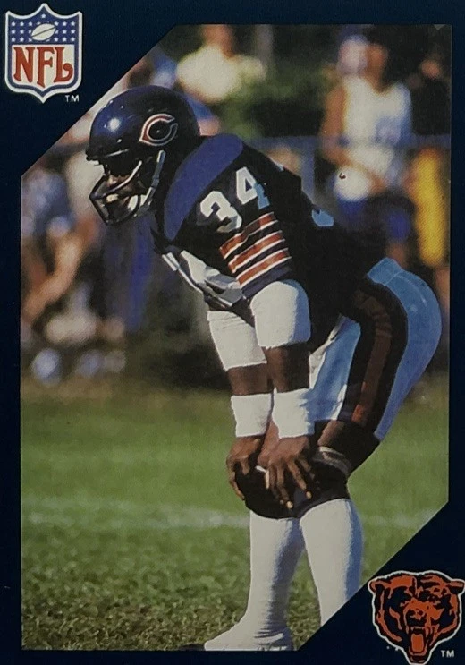 Walter Payton PSA 8 -1988 Tribute Set #66 -Charity, Kindness, Community Service - Image 4 of 4