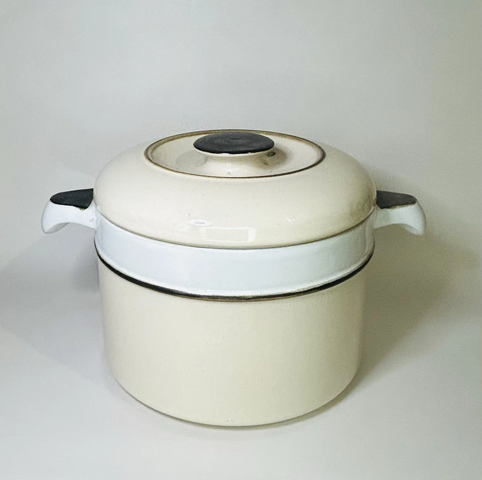 Vintage Retired Denby Madrigal Oven Stock Pot / Casserole / Stew Pot With Lid